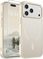 Vista 223 de SUPFINE - Funda magnética para iPhone 11, apta para MagSafe (protección contra caídas de grado militar, 10 pies), delgada, translúcida, a prueba