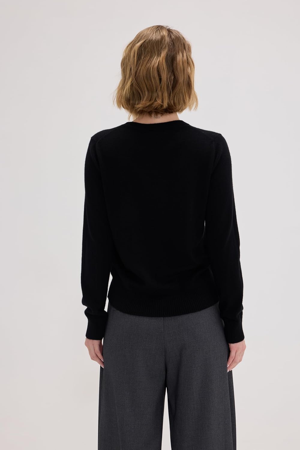 Women’s Daily Cashmere Sweater – 100% Pure Cashmere Crew Neck Pullover, Soft Lightweight Knit
