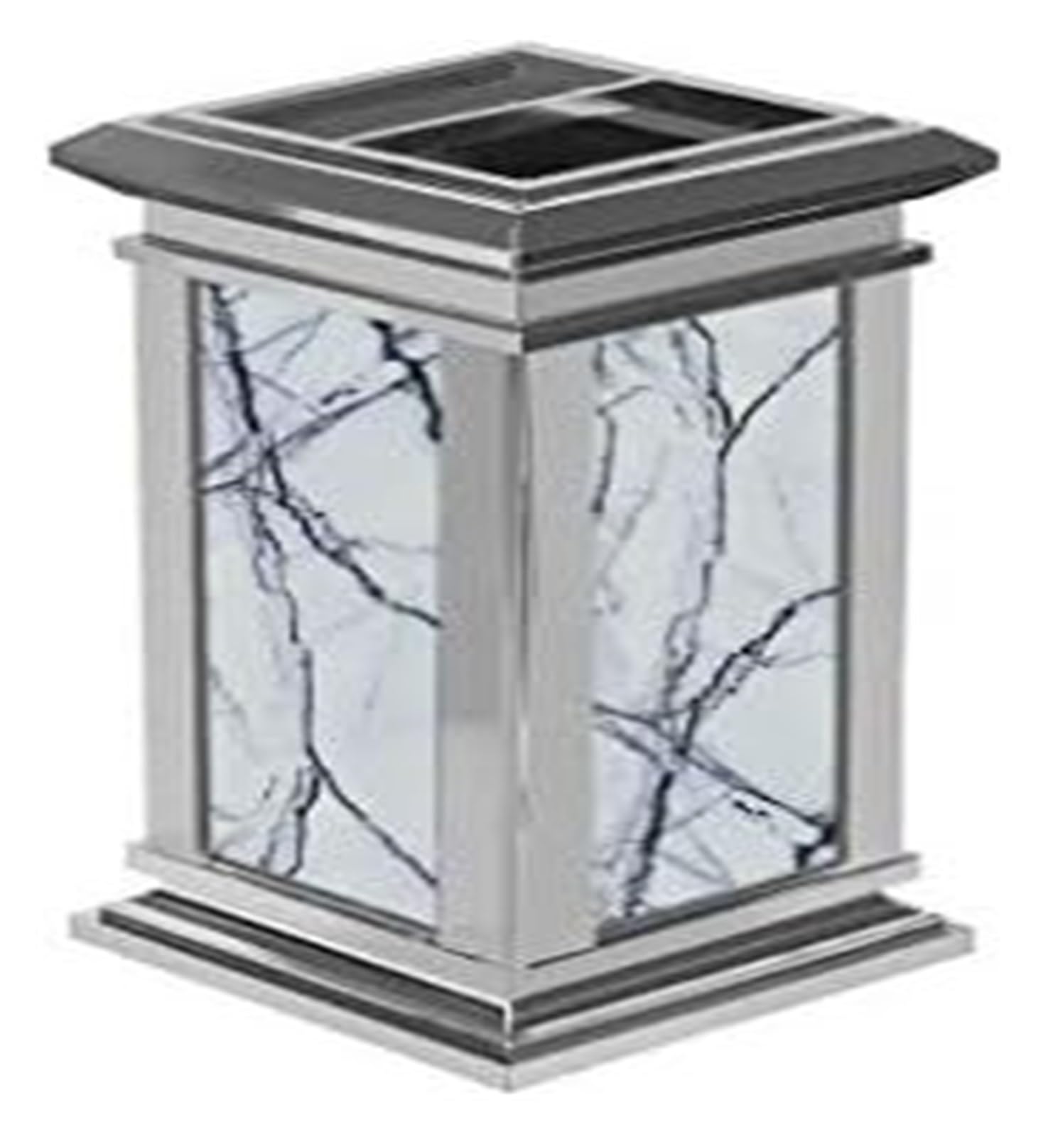Cenicero de pared de 12L y cubo de basura de acero inoxidable ideal para un entorno limpio