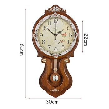 陶器花絵純手時計振り子置物☆未使用 楽天市場】掛け時計 振り子時計 PENDULUM CLOCK 台湾製 おうち