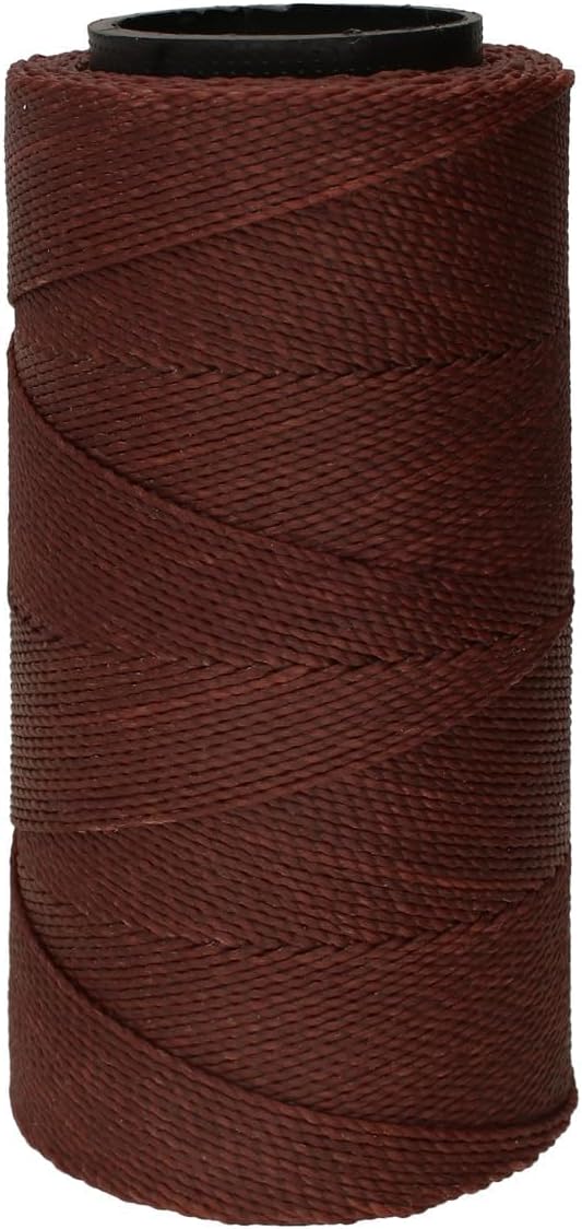 The Beadsmith Knot It Waxed Polyester Cord – Black Color – 0.7mm Diameter – Light Wax, 144 Meters (472 Feet) Per Spool – Make Jewelry, Macrame, Friendship Bracelets and DIY Crafts