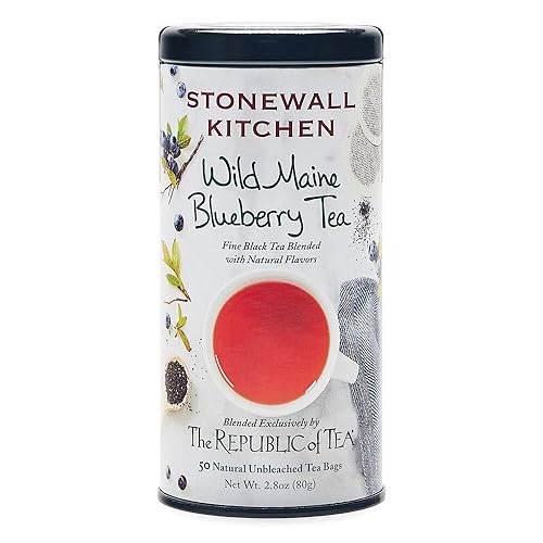 Stonewall Kitchen Té de arándanos Wild Maine, 2.8 oz disponible en Yaxa Peru