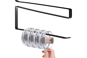 Hanging Cup Lid Holder, Kitchen Organizer Without Drilling for Home