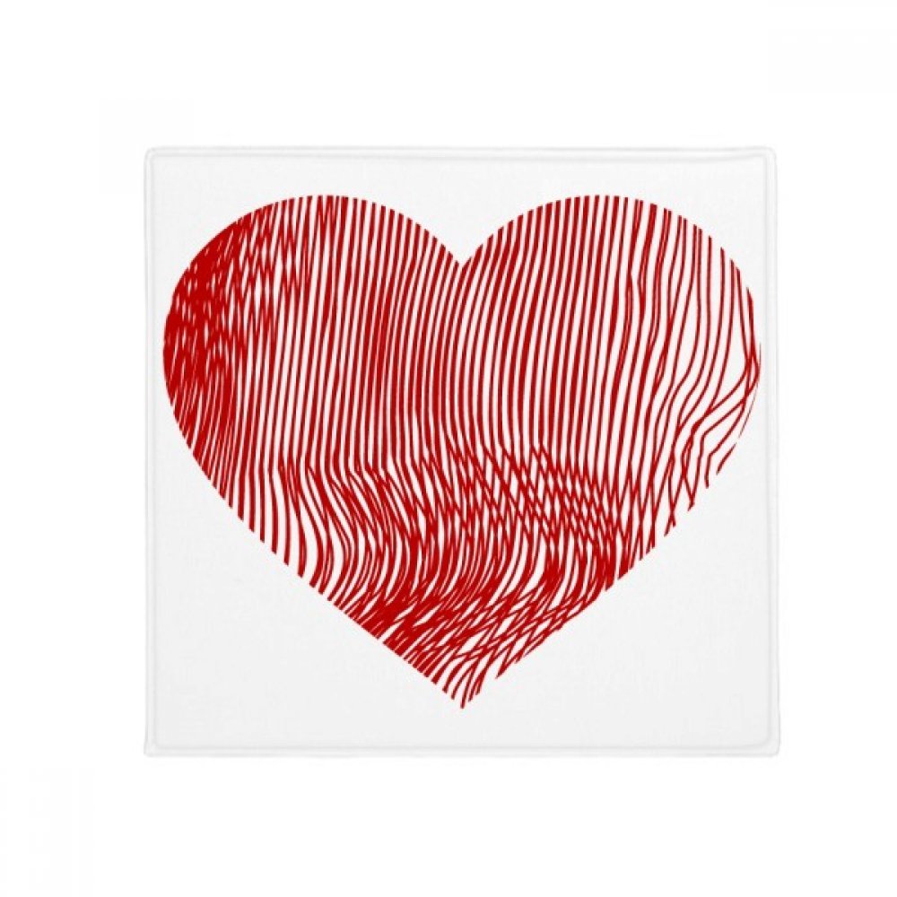 Tapis de sol anti-dérapant St Valentin 50x50cm multicolore pour entrée de maison et salle de bain