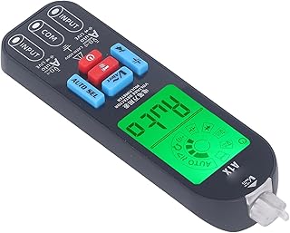 Digital Multimeter, Auto Ranging AC DC Voltmeter Voltage Tester with Test Probe, LCD Display Capacitance Resistance Diode Test Volt Meter Tool