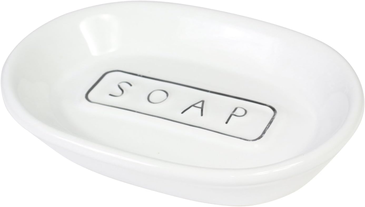 Soap Dish Ceramic Classic Style
