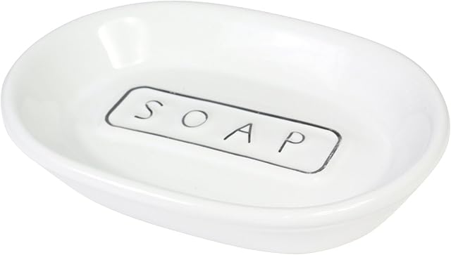 GOLDBEARUK Soap Dish Ceramic Classic Style