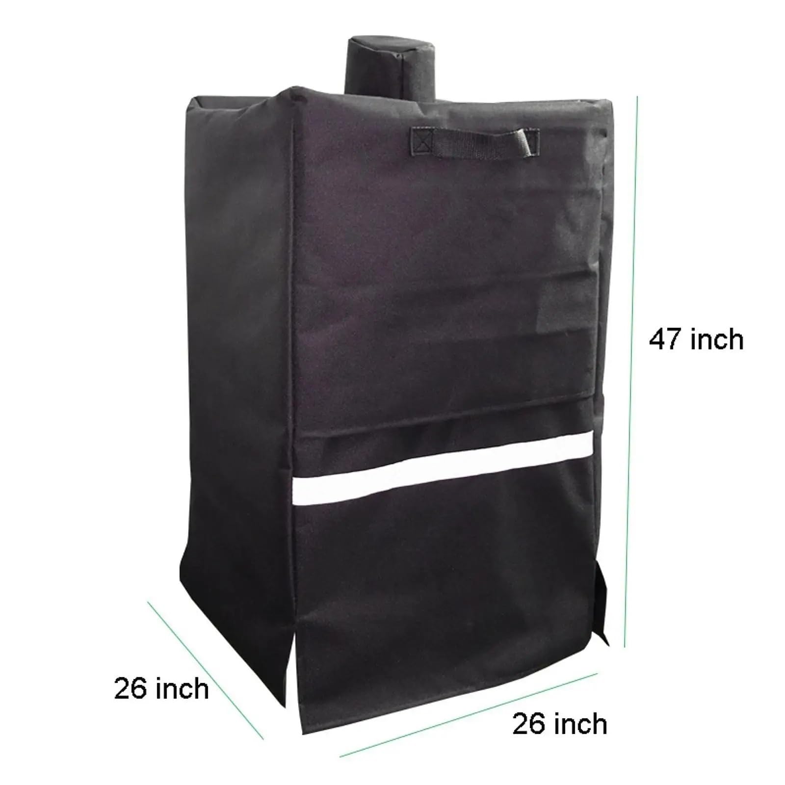 Cubierta Impermeable for Parrilla, Cubierta Resistente y práctica con Cremallera for Barbacoa, protección for jardín, Patio Trasero, Exterior para Barbacoa