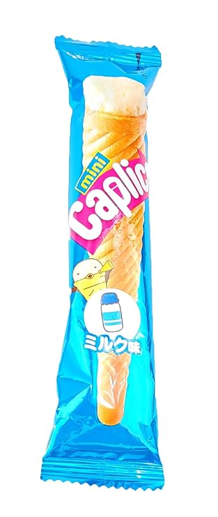 Caplico Mini Candy Ice Creams 10 Pack Assortment Vanilla Chocolate Strawberry