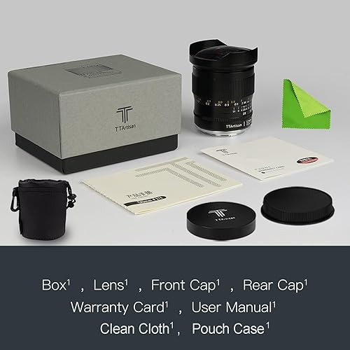 Miniatura 9 de TTArtisan s 1.378 in F1.4 Lente APS-C de gran apertura de enfoque manual para cámaras Sony E-Mount A7 A7II A7R A7RII A7S A7SII A6500 A6300 A6000