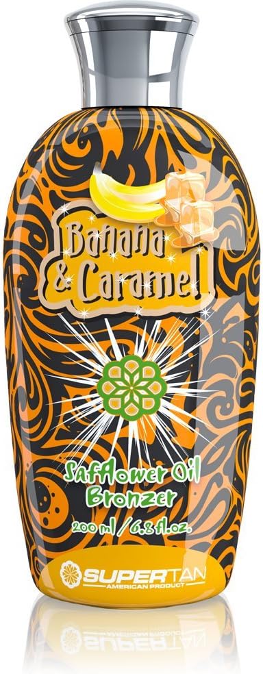 Supertan Banana & Caramel bronzing sunbed tanning lotion cream