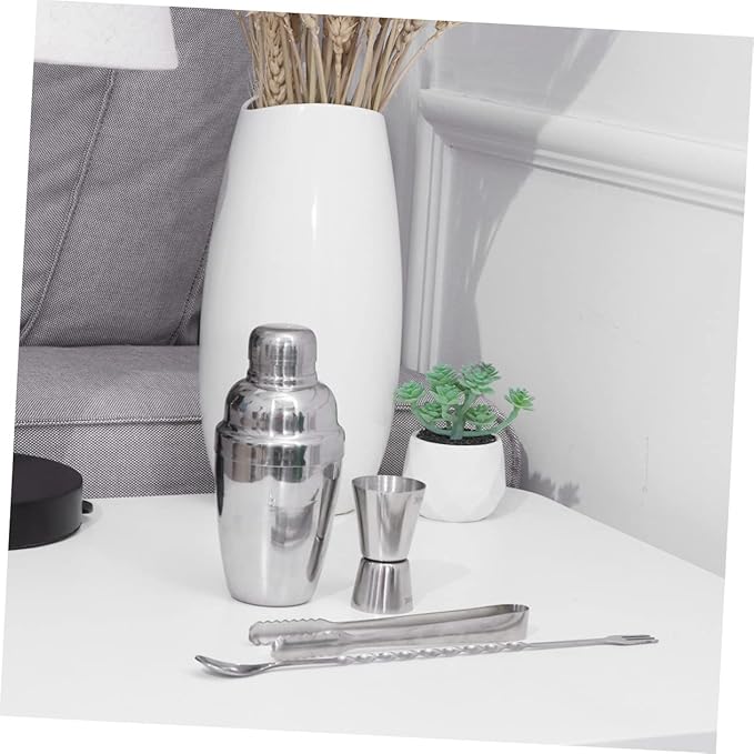 Set de 4 Piezas Coctelera de Acero Inoxidable Alipis miniatura 3