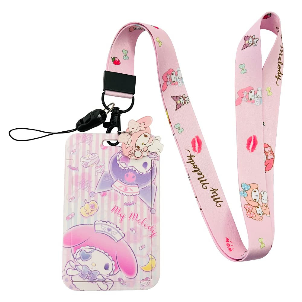 Buy My Melody Lanyard for Keys,My Melody Lanyard with Cute ID Card