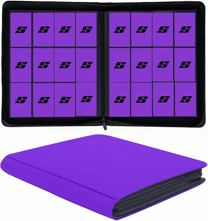 12 Pocket Ringless Card Binder