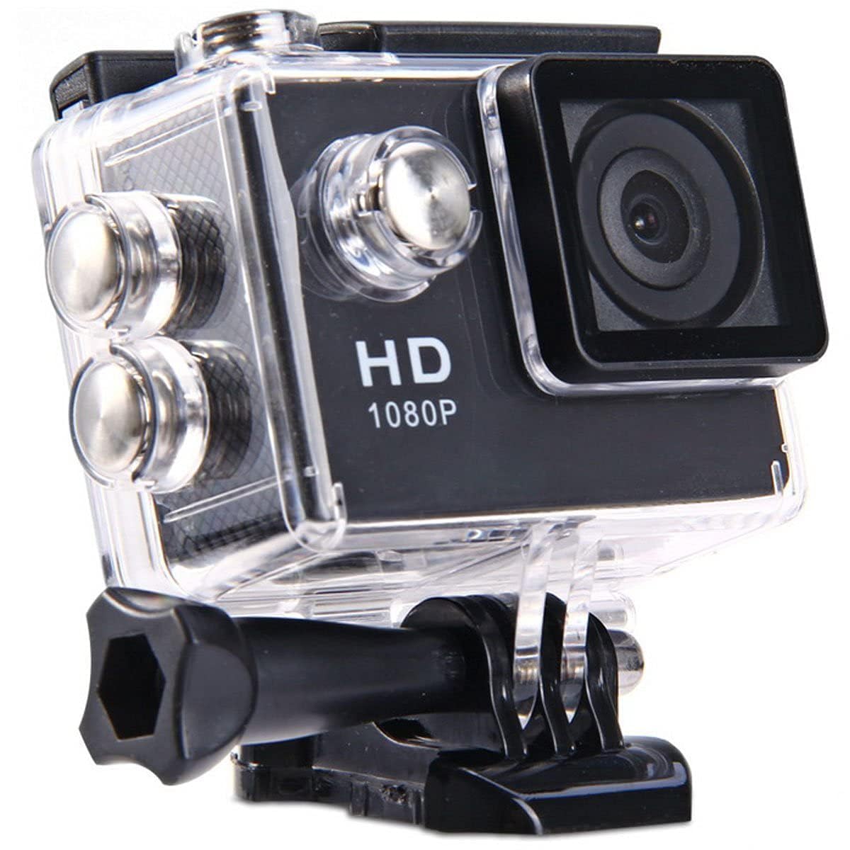 VYNEX Adventure Action Camera HD 2K | Waterproof Sports Camcorder | Wide-Angle Outdoor Travel Camera with Mount for Cycling, Hiking & Surfing-image-18
