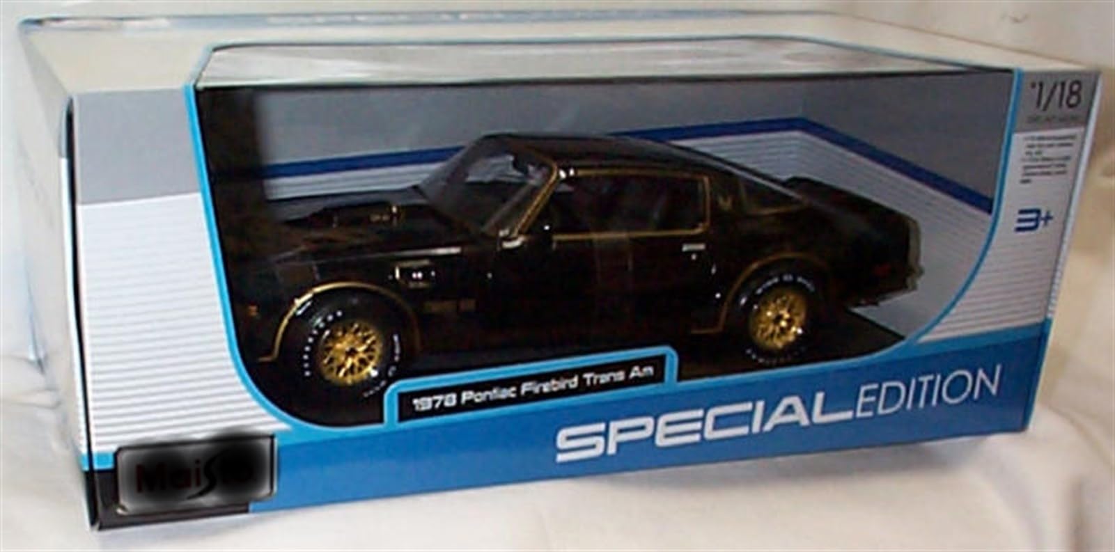 MAIST0 1978 Pontiac Firebird Trans AM opening parts Vehicle 1:18 scale diecast model