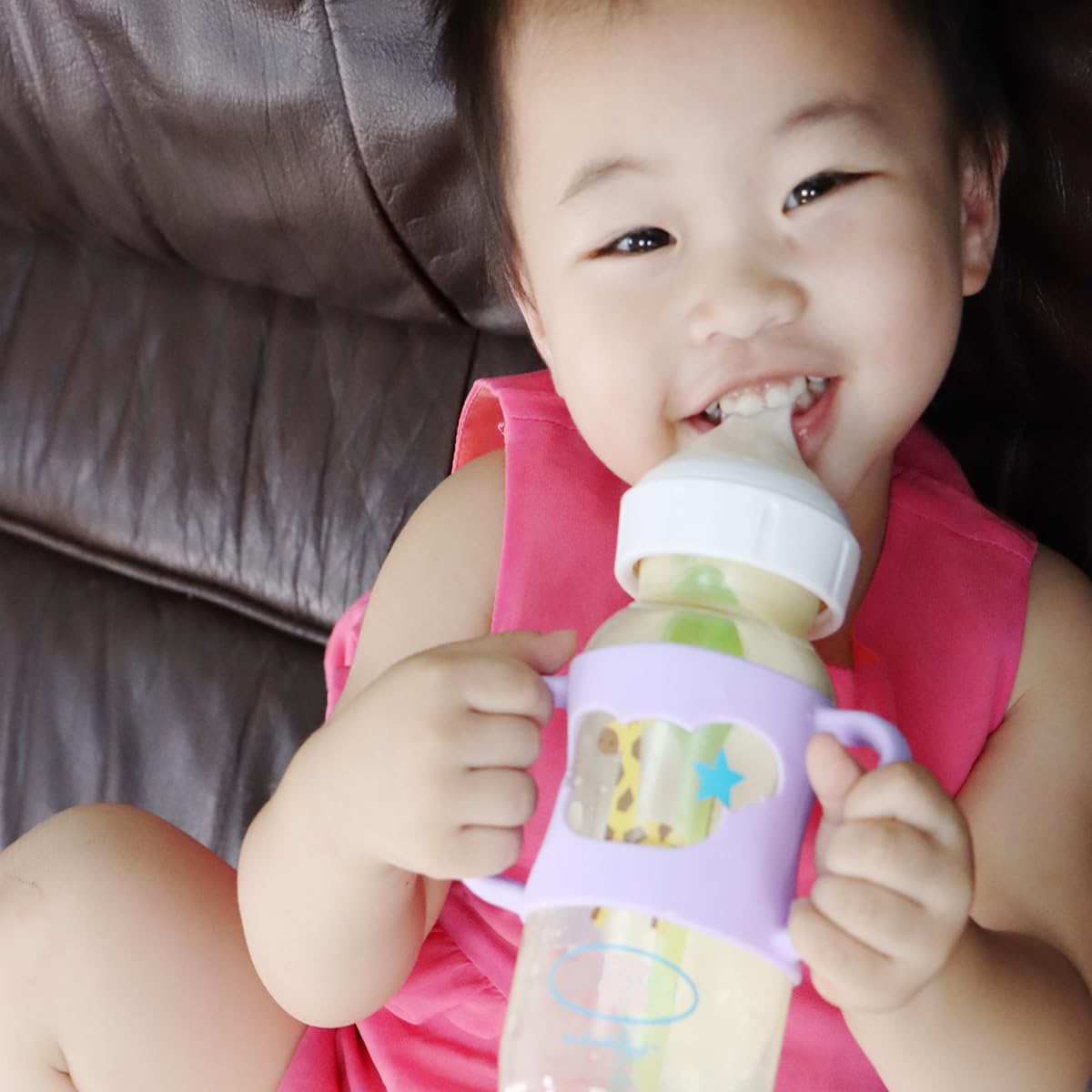 Generic 4pcs Universal Bottle Holder For Baby Self Feeding Baby