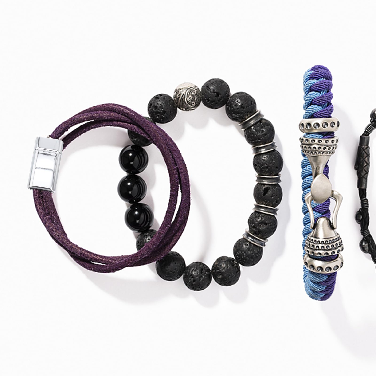 HEALLILY Magnetverschlüsse Für Lederschmuck in magnetverschlüssen magnetische endkappen schmuck schnurverschluss anschlüsse für DIY Armband Machen zubehör 20 stücke Schmuck Magnetverschlüsse