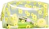 Clear Pencil Case, Plastic Large Transparent Pencil Case Zipper Pen Pencil Bag Pouch Travel Cosmetic Makeup Bag School Supplies for Teenage Girls Boys Women (Daisy Green)
