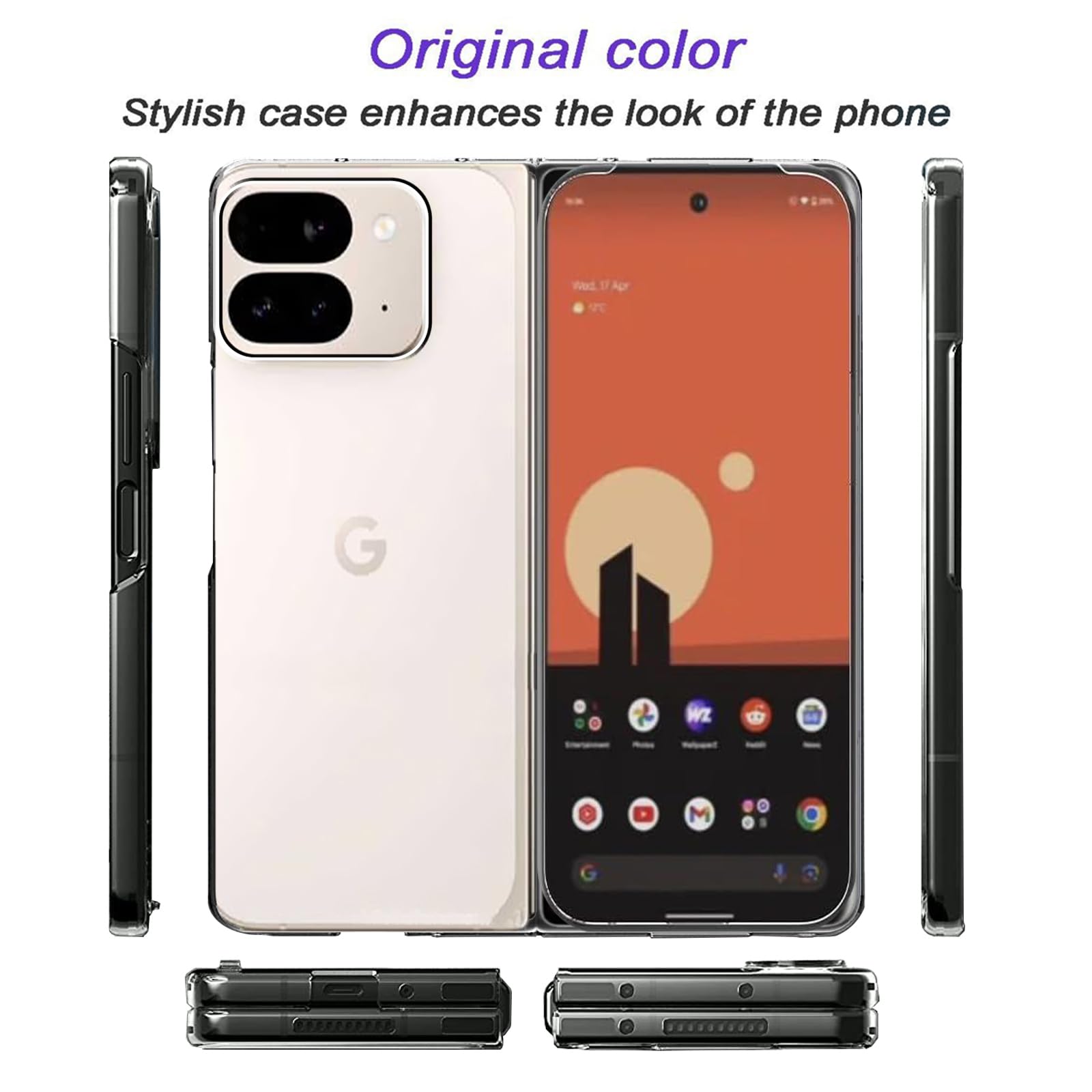 GUAGUA For Google Pixel 9 Pro Fold Case 2024, Pixel 9 Pro Fold - View #8