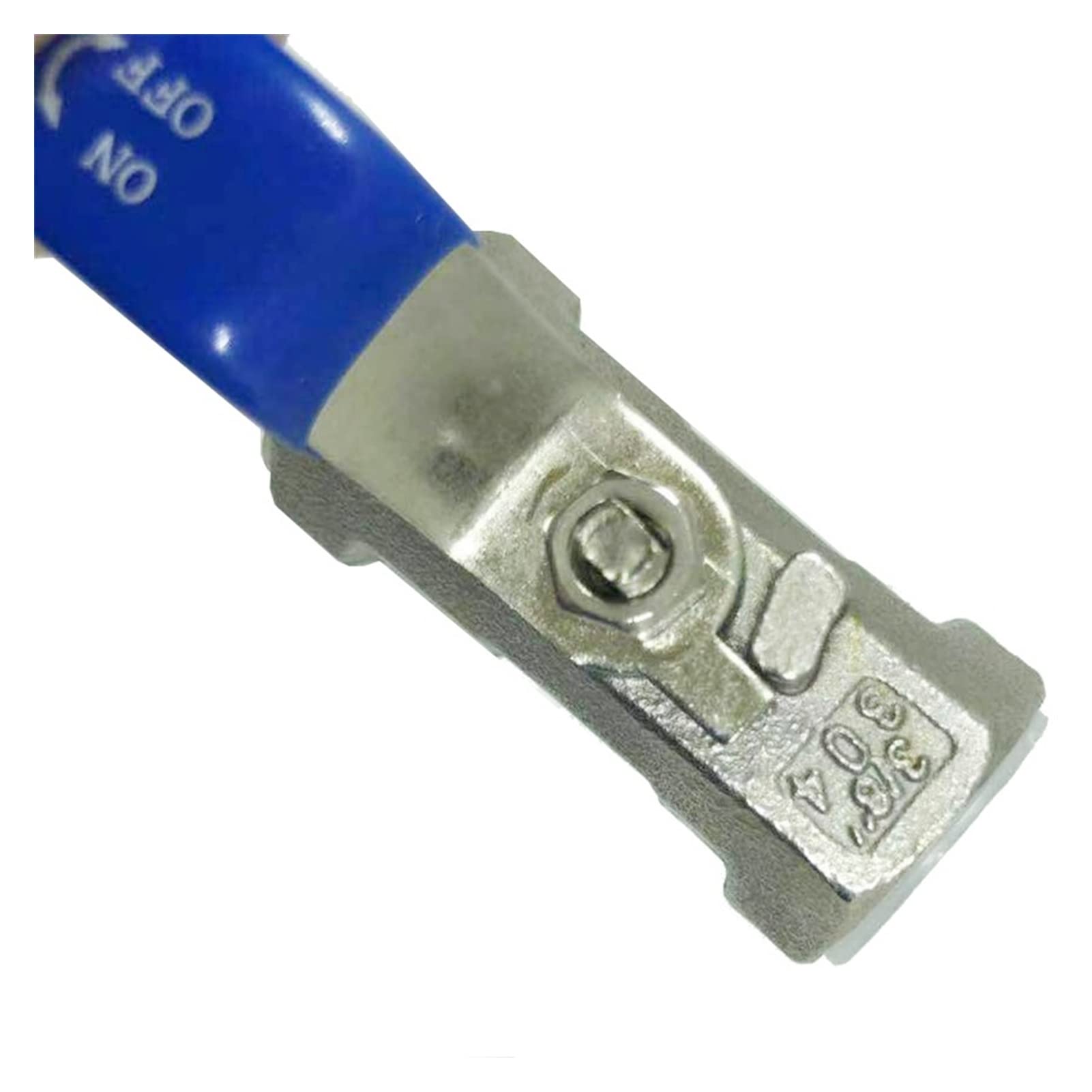 Zawór 1 szt. Zawór kulowy z gwintem żeńskim Zawór kulowy ze stali nierdzewnej SS304 BSP 0.6 cm 1 cm 1.3 cm 1.9 cm 2.5-0.6 cm 2.5-1.3 cm (Specyfikacja: 1 cm) (0,75 cala)