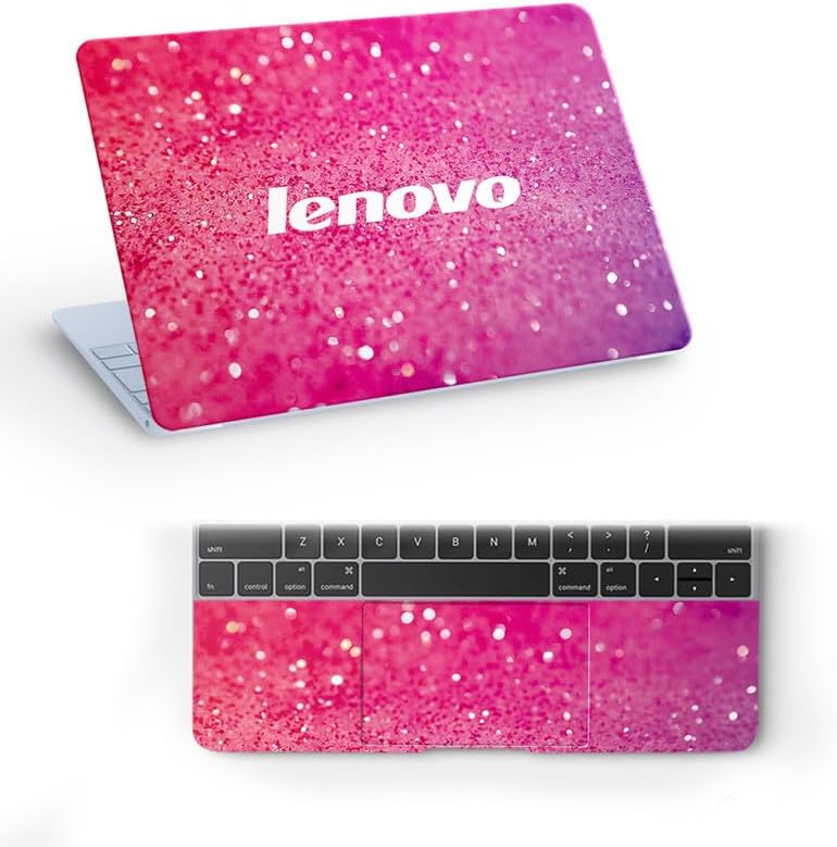 Lenovo D29 Full Vinyl Laptop Skin/Sticker/Cover for 15 to 15.6 Inches Laptops Laminated-Removable-HD Quality Compatible for Lenovo (15x10 Inches)