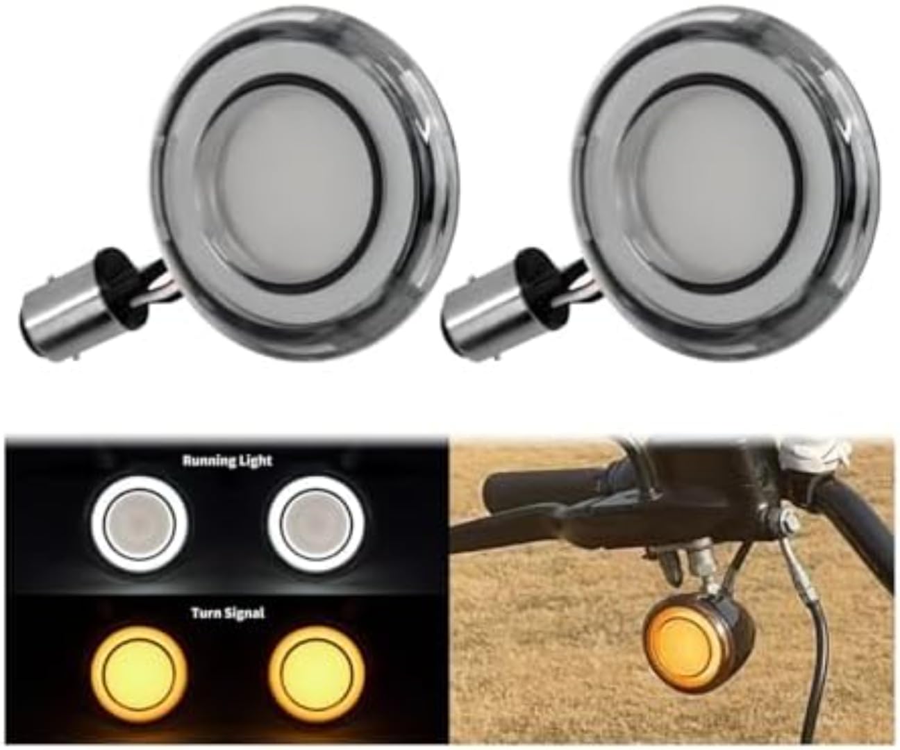 Mini uniwersalne wskaźniki Dla Harley Softail FLST/I 2006 Kierunkowskazy motocyklowe Kierunkowskazy motocyklowe LED 1157 Przednie światło migające Dla Harley Touring Cvo Dla Street Glide