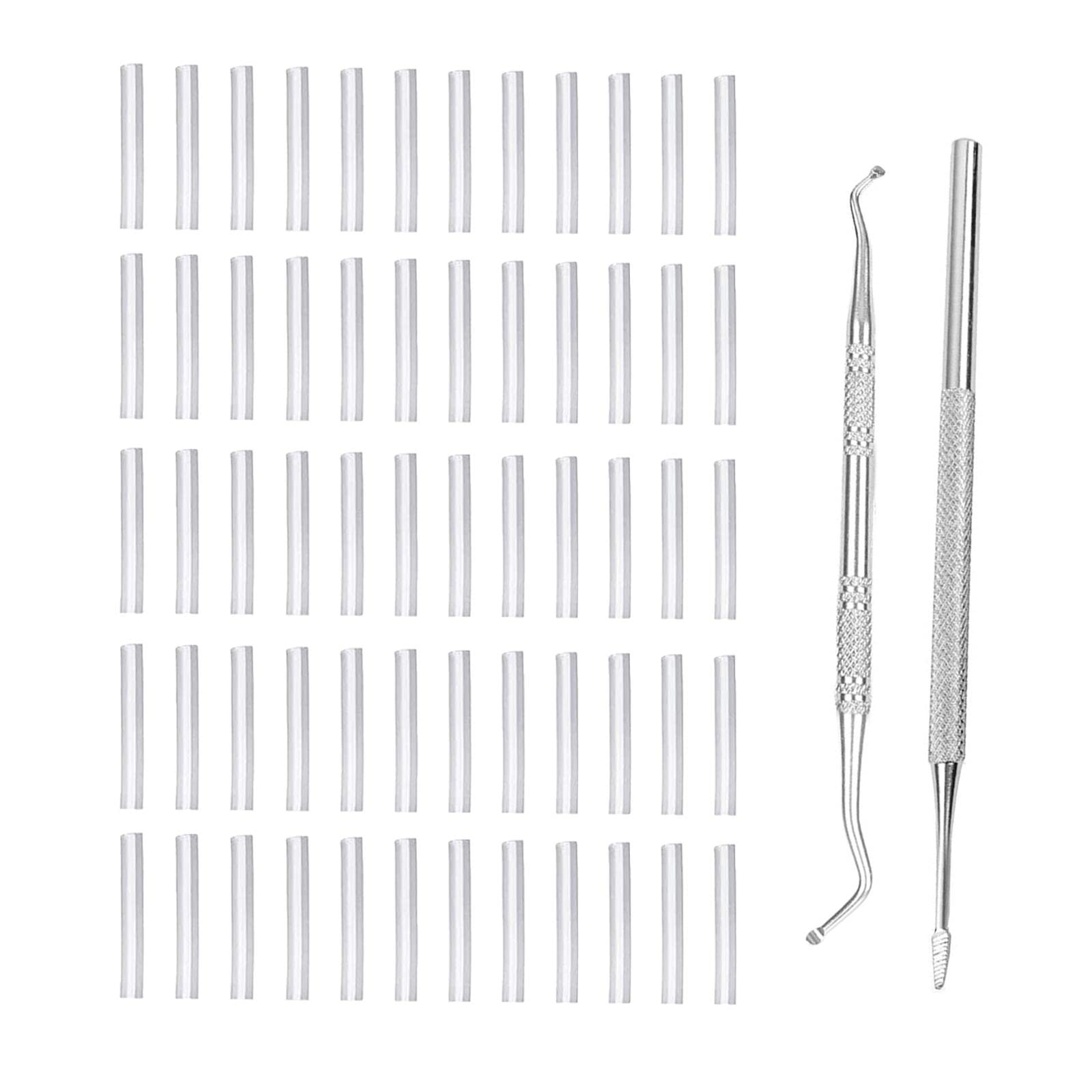 50 Pieces Ingrown Toenail Corrector Strips Nail Groove Pad Lifter Men|Nail Care Kit For Women, Softens And Nourishes Hand And Feet, Manicure Pedicure Tool Kit, Nail Art|-image-15