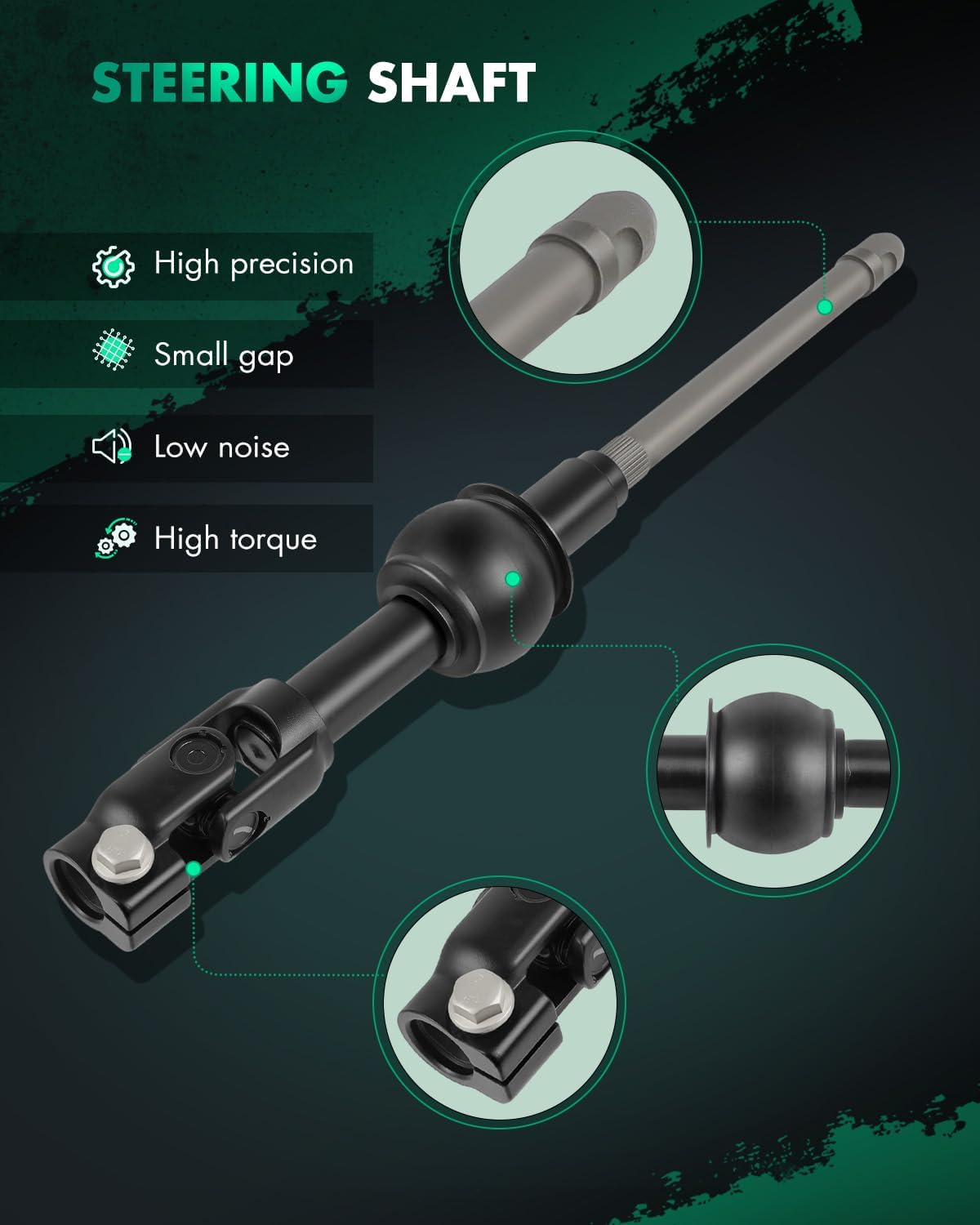 SCITOO Steering Shaft Column lower Intermediate fit 2005-2011 For Ford Crown Victoria,For Lincoln Town Car,For Mercury Grand Marquis 5W1Z3B676AB