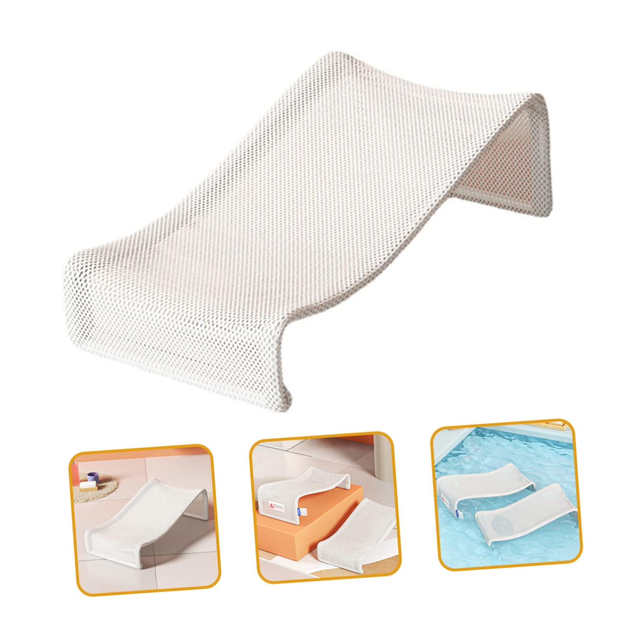 Bath Tub Seat Support Newborn Bathing Mat Boy Girl Bath Support Shower