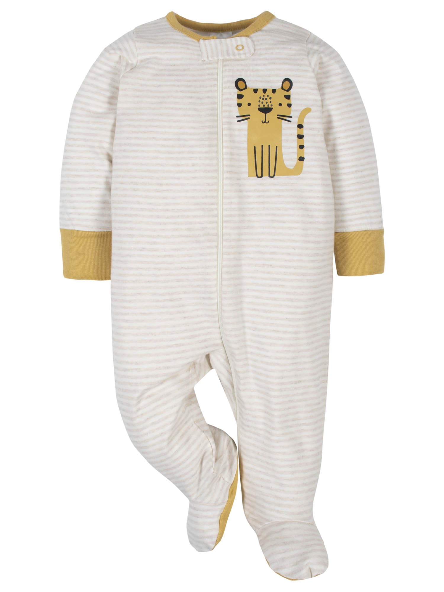 Gerber 18517416a Pigiama per Neonati e Bambini Bimbo 0-24 (Pacco da 4)