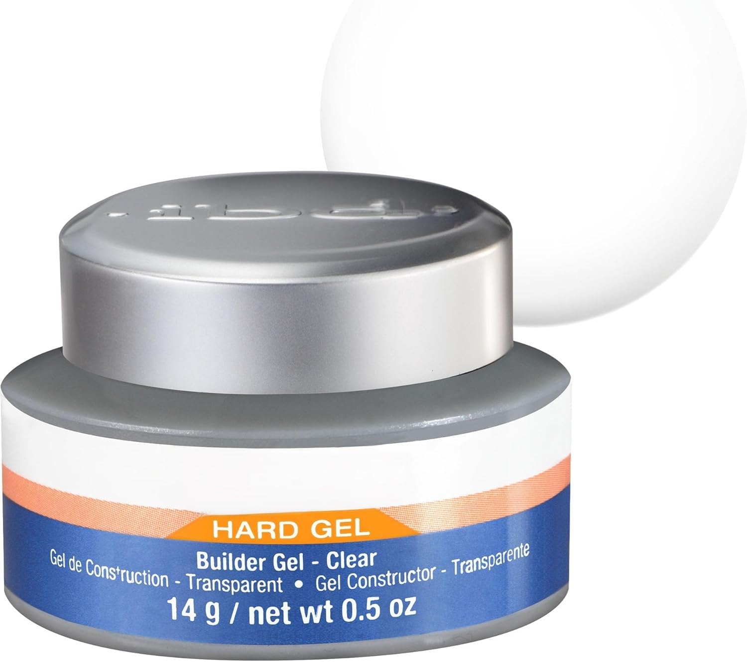 Hard Builder Gel Clear Nail Extension Gel Professional UV LED Nail Builder Gel Transparent Hard Gel for Nail Strengthening Sculpting Overlay Nail Art Salon. (14 Gram)-image-7