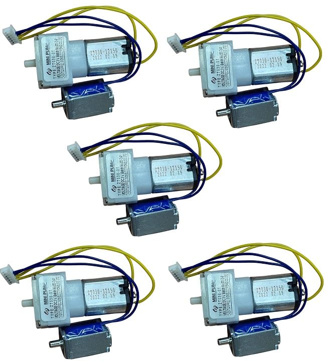 Unique India DC 3V To 6V Mini Electromagnetic Solenoid Valves Normally Opens for Electric Air pump (5Pcs)-image-43