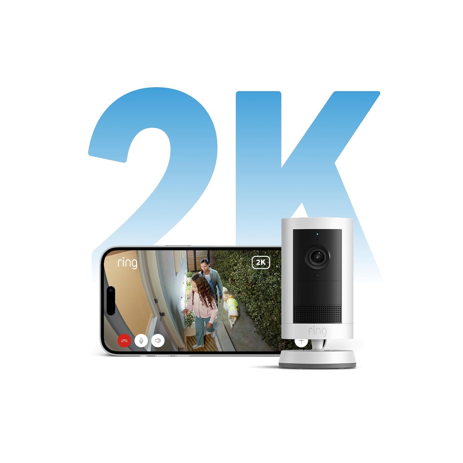 Ring Außenkamera 2K Plus Akku