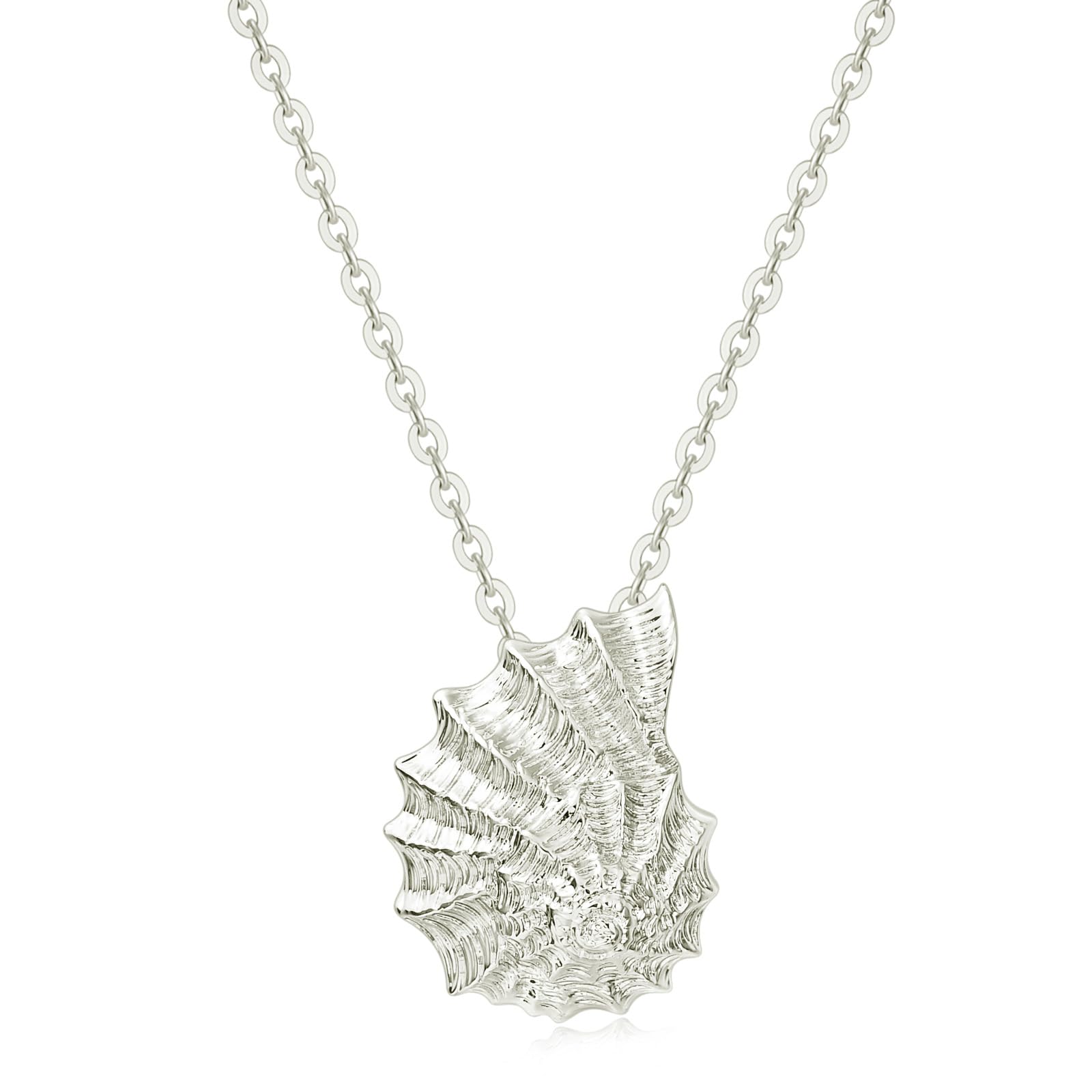 DixbixShell Seashell Necklace for Women,Chunky Gold Beach Conch Shell Necklaces Gifts for Women