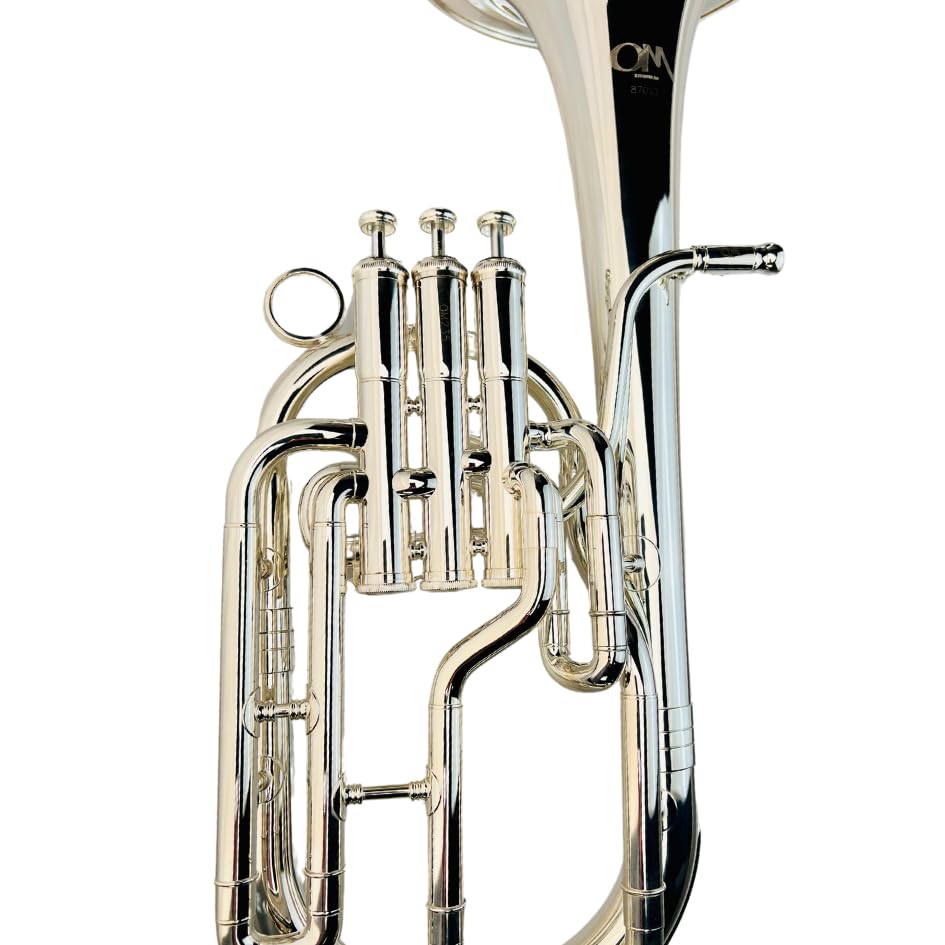 OM Silver Series Alto Horn - AH1 - Charcheta para Banda