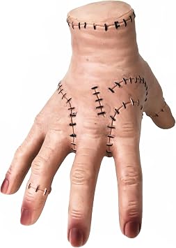 Wednesday Addams Thing Hand by Addams Family Scary Props Decorations for Halloween Party