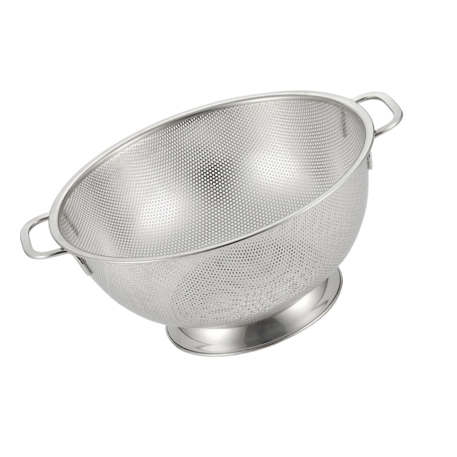 Elnwnnkc Sturdy Nonrust Steel Food Strainer Fine Meshes for Efficient Filtering Quick Vegetable Rinser