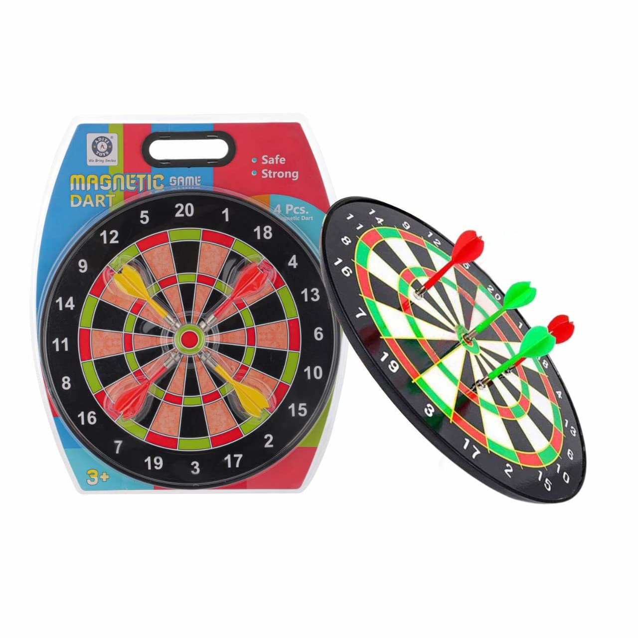 Aditi Toys Magnetic Dartboard with 4 Soft Darts, Suitable for Kids Above 3 Years of Age. (11 Inch) (B0BJ32LBBP) Amazon Price History, Amazon Price Tracker