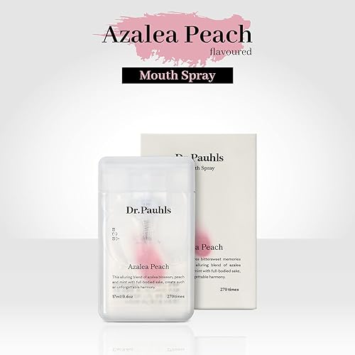 Miniatura 2 de Dr. Pauhl's Breath Spray hidratante y refrescante con Azalea Peach 0.6 fl oz (0.6 oz) - 270 aerosoles