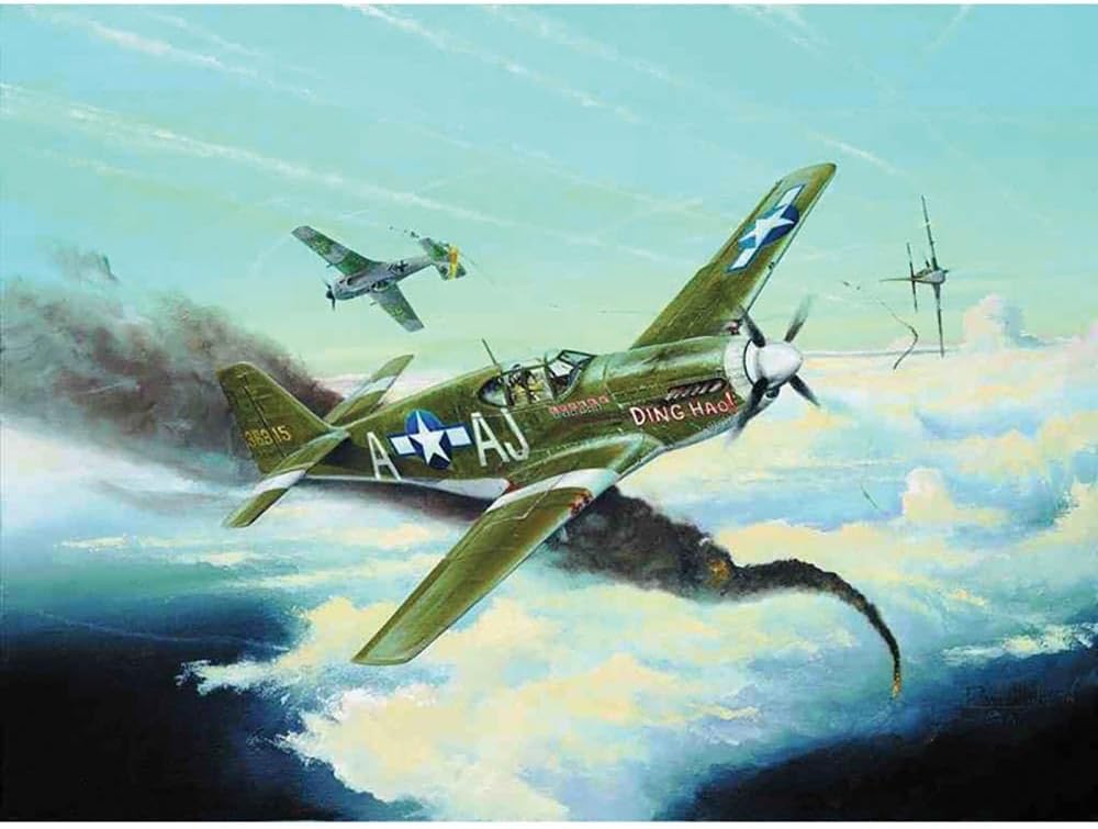 Trumpeter 1/32 P51B Mustang Fighter Model Kit