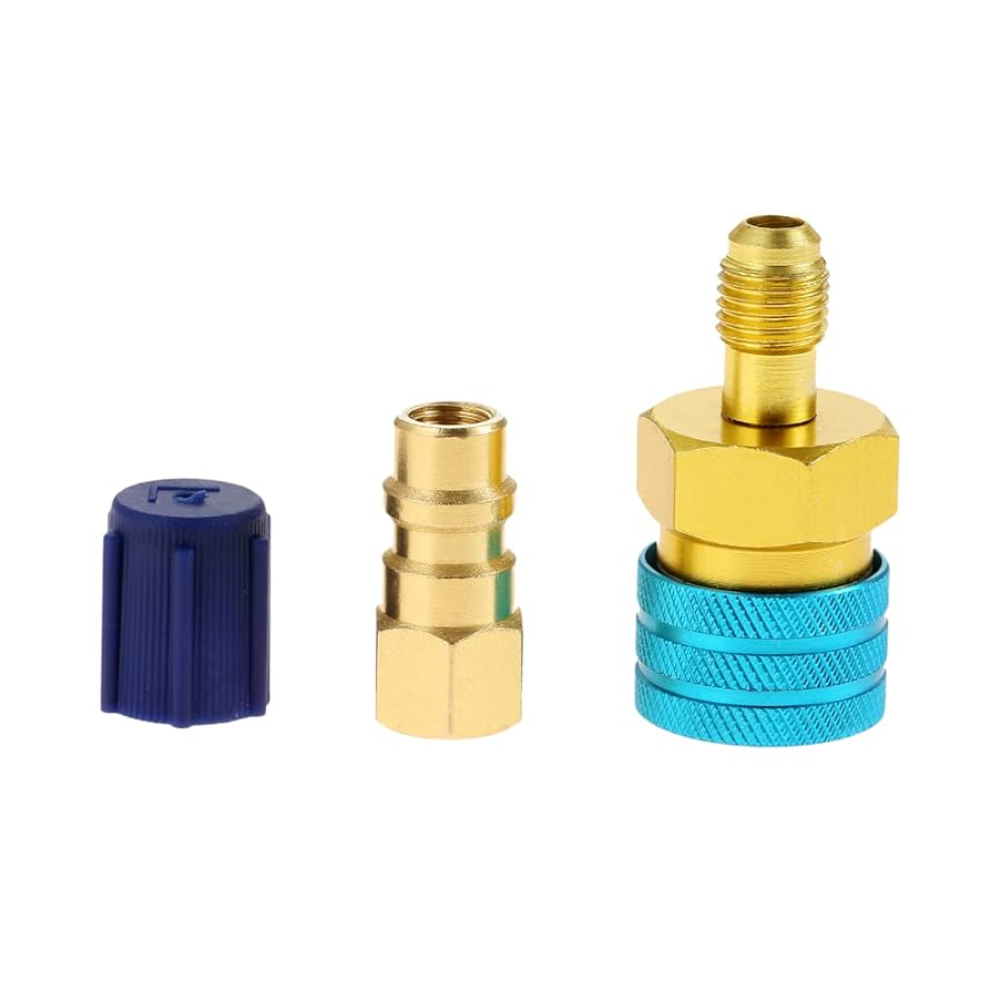 1234専用 Amazon.com: R1234YF Adapter, R1234YF to R134A Quick Coupler