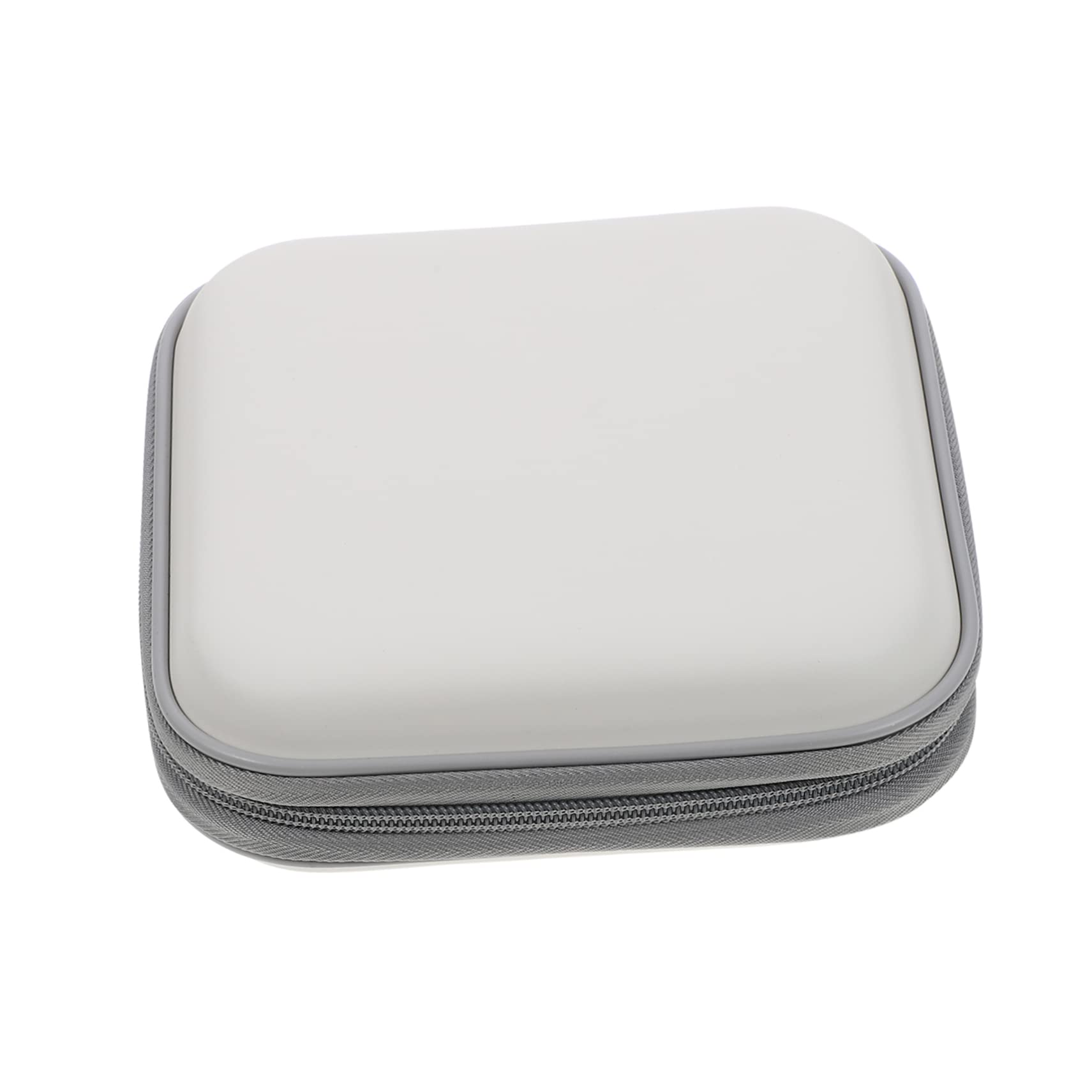 MUCKLILY Slot CD Case Portable Dvd Organizer with Double Zipper Shaped Opening Design for Easy Access Lightweight Storage Pouch for CD Dvd Discs Compact Disc Holder for Home and Travel