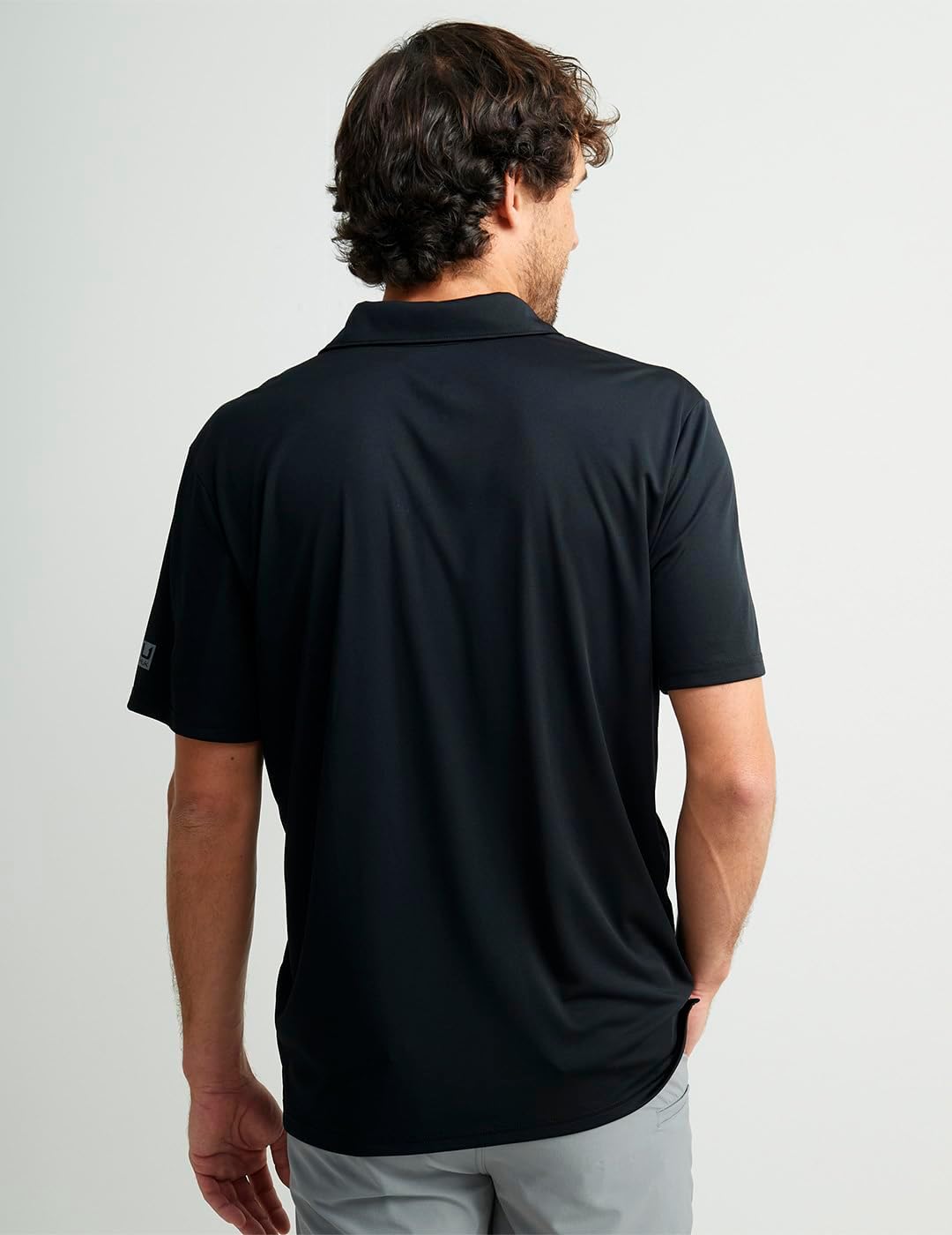 HUK Mens Pursuit Polo, Performance Short Sleeve Polo Shirt - Image 2