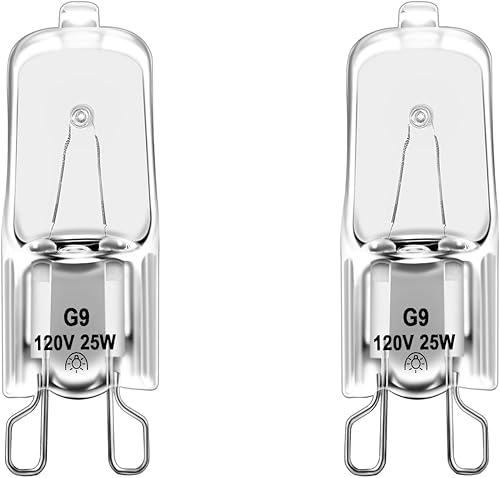 Miniatura 5 de W10709921 - Bombilla halógena para microondas compatible con Whirlpool Maytag K-itchenAid 120V 25W reemplazo W10112515 AP5983626 PS11722423