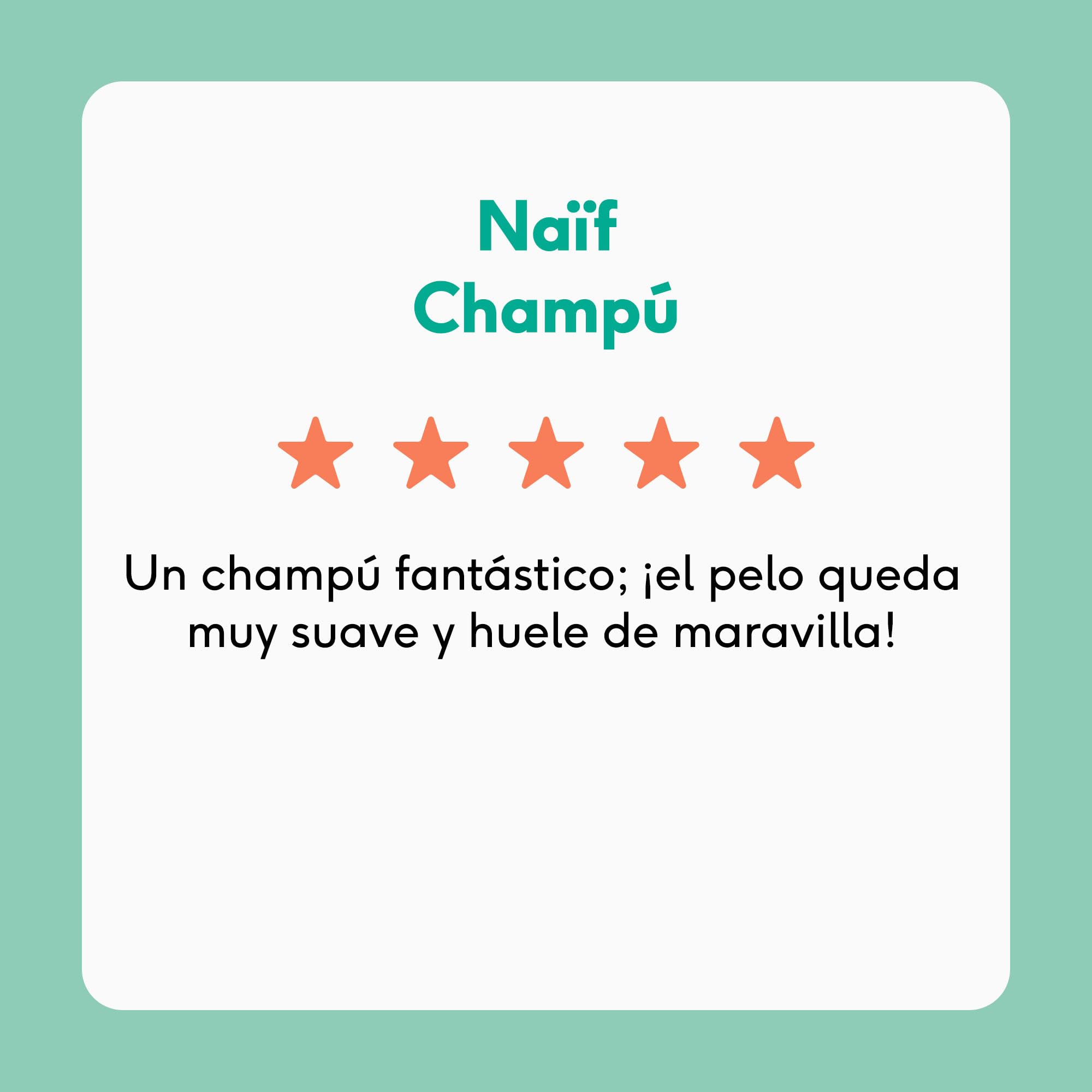 Naïf Champú Cuidado para Bebés y Niños – Con ingredientes naturales, vegano, sin SLES, microplásticos, siliconas ni parabenos – 500ml