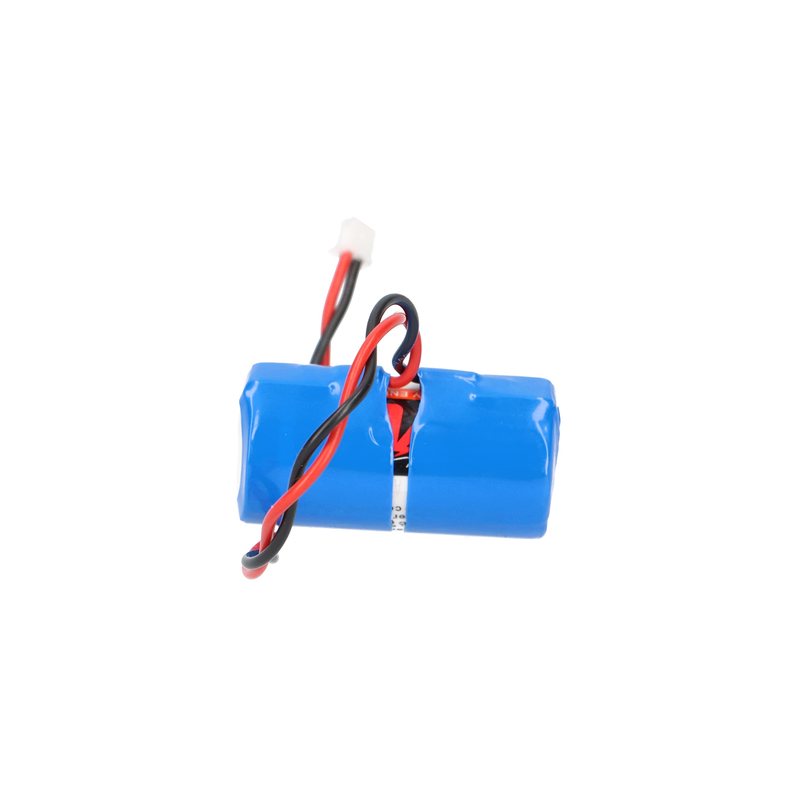 10 pilas de litio 2/3 A con cable y enchufe, compatibles con cilindro Dom ENiQ Guardian S, 3 V, 1,8 Ah, 33 x 17,2 mm, desechable