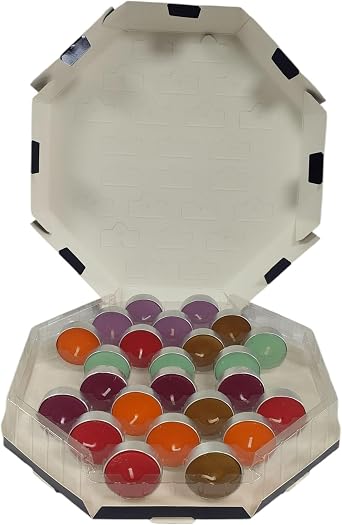 Scented Christmas tealight Advent Calendar 2025-24 Festive Countdown Scented Candles - Tea Light Candles - Tea Lights Advent Calendar - Count Down to Christmas - Tea Light Gift Set.