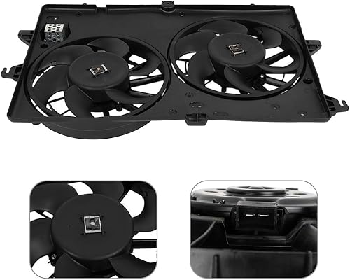 Miniatura 3 de Conjunto de ventilador de condensador de radiador, ventilador de refrigeración, lado del pasajero/LH RH 620-104 KFKGF Universal Slim Fan Push Pull