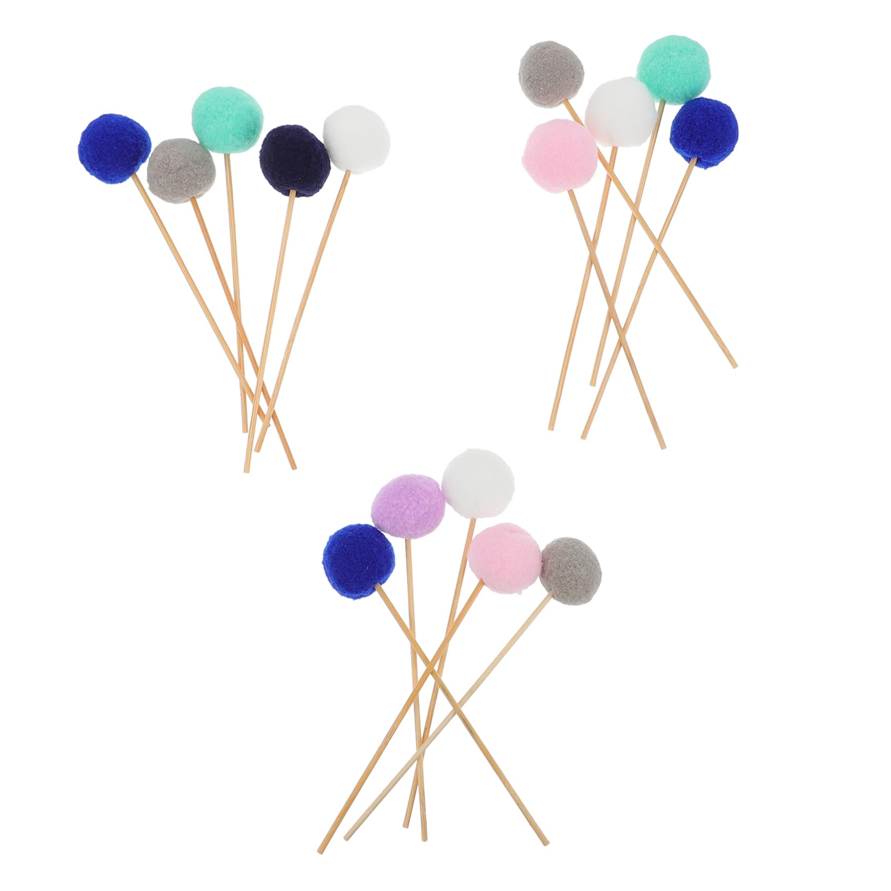 OHPHCALL 15pcs Aromatherapy Plug-in Essential Oil Rods Diffuser Sticks for Scent Diffuser Random